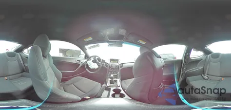 2013 Hyundai Genesis Coupe 2.0T from USA, damaged, VIN KMHHT6KD1DU107517